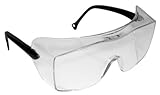 3M OX Protective Eyewear, 12159-00000-20 Clear Lens, Black Temple (Pack of 20) by 3M