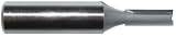 Magnate 231 Straight 1/2 Shank Carbide Tipped Router Bit - 1/4 Cutting Diameter by Magnate