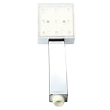 SODIAL(R) LEDシャワーヘッドシャワーヘッドシャワーヘッドハンドシャワーカラーチェンジクロム