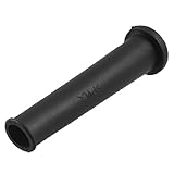 uxcell 電動ハンマー　ドリル　ワイヤースリーブブーツ　ガード　ドリルカバー　配線スリーブ　ブラック