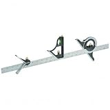 24 inch Combination Square Stainless Steel rule SAE and Metric with Precision-ground Cast Iron Squar