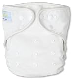 SimpleSnug All-in-two Cloth Diaper Cover (White) by Smart Snugs