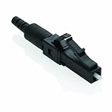 Leviton 49991-5LC FastCAM Pre-polished Connector, LC (Black), 50/125um Multimode by Leviton