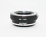 K&F ミノルタ MD-m4/3マイクロフォーサーズ マウントアダプター レンズクロス付 md-m43 (KFM43)