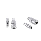 B Baosity エアー　エア　ホース　コネクタ　4本 8mm SP20 PP20 + SM20 PM20　コンプレッサー用