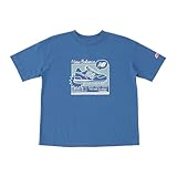 [ニューバランス] キッズ 半袖Tシャツ 吸水速乾 Graphic ショートスリーブTシャツ (ABT45061) BEU(ブルーアゲート)
