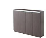 カウンター下収納 エール (120D, ダークブラウン)