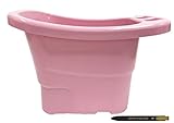 [バードシア] Budsia デラックス赤ちゃんバスタブ(Deluxe Baby Bathtub) + Free Gift (Ball Pen) (海外直送品) (Pink) [並行輸入品]