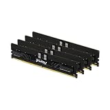 Kingston Fury Renegade Pro Expo 64GB 6400MT/s DDR5 ECC Reg CL32 DIMM (4個セット) メモリ オーバークロック可能 ECC登録DIMM-KF564R32RBEK4-64