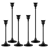 キャンドルスティックホルダー テーパーキャンドルホルダー キャンドルスティック用 ヴィンテージ モダン 装飾キャンドルスティック ロングホルダー 暖炉 パーティー ダイニング ホーム