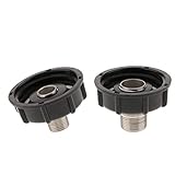 B Baosity 1000L IBCウォータータンク　ホースアダプター　60mm粗スレッド 4/6余分スレッド