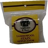 Applicator and More Lambswool Stain Applicator