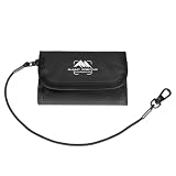 Summit Creative SUM-MCBAG-BK サミットクリエイティブソフトタイプ メモリーカードケース CFカード/SDカード収納 ベルクロ式静音開閉 45g 軽量