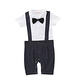 AMIGOYO 秋新登場　半袖ロンパース　ベビーフォーマル　前開き　カバーオール　赤ちゃん 服 ベビー　ぬいぐるみ　新生児 出産お祝い ギフト　チャックルベビー