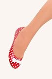 Banned Apparel - Red Marigold Polkadots Flats 5