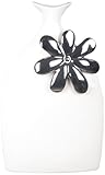 Privilege International 84025 Flower Ceramic Vase by Privilege International [並行輸入品]