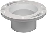 Oatey 43534 ABS Flange with Metal Ring, 3-Inch or 4-Inch [並行輸入品]