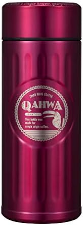 シービージャパン 水筒 ピンク 420ml 直飲み ステンレス ボトル 真空 断熱 カフア コーヒー ボトル QAHWA