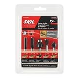 SKIL 91005 5-Piece Carbide Router Bit Set by Skil