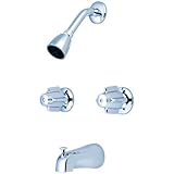 Central Brass 0897 2-Handle Tub and Shower Set [並行輸入品]