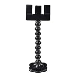 スマホスタンド 猫撮影 視線誘導 ペット撮影サポート 角度調整可能 軽量 写真 補助 クリップ おやつ おもちゃ 犬 猫 小型犬 対策 撮影 便利 グッズ 軽量 プラスチック製(ブラック)