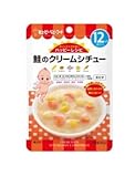 キューピー　ベビーフード　HR-5　ハッピーレシピ　鮭のクリームシチュー　おかず　レトルトパウチタイプ　(80ｇ)　12ヶ月頃から