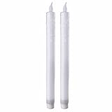 Tall LED Flickering Flameless Taper Candles for Wedding Battery Operated Candles Stick Candles Pilla