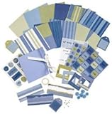 Baby Boy Mini Scrapbook Kit ; Album, papers, stickers, frames + More by Colorbok