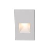WAC Lighting WL-LED200F-C-WT 277V Vertical Step Light, White, 3000K [並行輸入品]