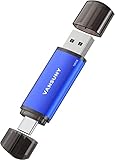 【Amazon限定ブランド】Vansuny USBメモリ Type C 128GB USBフラッシュドライブ 2in1 OTG USB 2.
