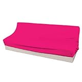 Arie(アーリエ) ソファーカバー クイーン ソファーベッド用 W175-195×D85-100×H30-45cm ピンク