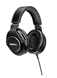 Shure SRH840A オーバーイヤー有線ヘッドフォン クリティカルリスニング&モニタリング用 プロフェッショナルヘッドセット カスタマイズされた周波数特性 ディテールサウンド 調整可能&折りたたみ可能なデザイン - 2022年バージョン