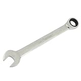 uxcell　フリップ・リバース　22mm メートル　クロムバナジウム鋼　ラチェット コンビネーション レンチ