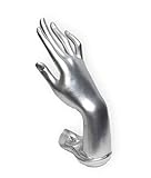 [ルビタス] ハンド トルソー 女性 アクセサリー ホルダー スタンド 手 マネキン 指輪 店舗 ディスプレイ 用 (シルバー)