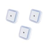 Plug InインテリジェントLEDナイトライトランプ省エネインテリジェントセンサー付きソフト明るさforキッズ赤ちゃん保育園寝室by Shy SHY-07052