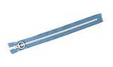 YKK Y.K.K ワイケイケイ コンビファスナー 20cm シアン×クリーム 5本入 3VSC20-XH252