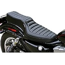 EASYRIDERS ブラックシート ストライプデザイン☆ハーレースポーツ