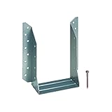 【10個】 カネシン 〔2×4用〕 ビスどめヘビーハンガー TBHH-610・612 [梁の接合部に支持点がない場合の横架材との接合に使用] アミ 【代不】