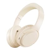 Bluetooth 6.1 ヘッドホン オーバーイヤー 密閉型 有線無線兼用 ワイヤレス ゲーミングヘッドセット HiFi音質 40mmドライバー搭載 ノイズキャンセリング USB-C充電 2台同時接続可能 折りたたみ式 iPhone/iPad/Android/PC対応（ベージュ）