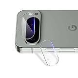【2枚セット】 対応 Google Pixel 9 Pro XL カメラフィルム Pixel 9 Pro XL カメラ保護カバー (2枚) 【日本製素材旭硝子製】 用 グーグルピクセル9 Pro XL レンズフィルム 強化カメラ保護フィルム 黒縁取り 露出オーバー防止 全面吸着 高透過率、硬度9H、3D Touch対応、飛散防止、指紋・汚れ防止、気泡ゼロ、ラウンドエッジ加工【FAMROLLS正規品】