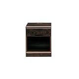 ナイトテーブル ムーン 40-1 ダークブラウン