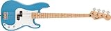 Squier by Fender スクワイヤー エレキベース Squier Sonic™ Precision Bass®, Maple Fingerboard, White Pickguard, California Blue ソフトケース付き