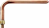 Viega 92440 PureFlow Zero Lead PEX Press Copper Stub-Out Elbow with 3/4-Inch by 3/4-Inch Press x Cop