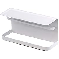 【山崎実業】 マグネットマスキングテープホルダー タワー ホワイト 3903