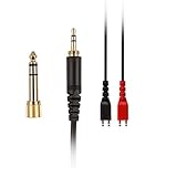 Sennheiser HD224 420520 HD600 650 HD25 HD 25-1 HD25-13 HD25-C用の交換ケーブル1.4M