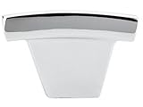 Top Knobs TK1PC Arched Knob 1 1/2 Chrome by Top Knobs