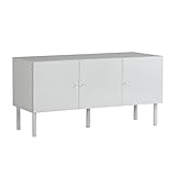 arne テレビ台 扉付き 収納 鏡面 配線収納 テレビボード 完成品 白 日本製 nail 120LTV