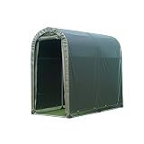南榮工業(Nan-a Corporation) サイクルハウス ARMY 2台用 アーミーグリーン 間口935×奥行1810×高さ1575mm 自転車 サイクルポート