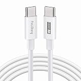 USB Type Cケーブル 100W PD 1m 超急速充電 20V 5A ケーブル Type-C QC3.0 データ転送 e-marker 内蔵 シリコン素材 iPhone 15/16/iPad/MacBook Pro/GalaxyS24/Matebook/iPad/Xperia等USB-C各種対応(1M)