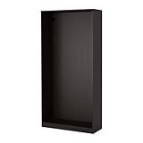 【IKEA/イケア】PAX ワードローブフレーム, ブラックブラウン